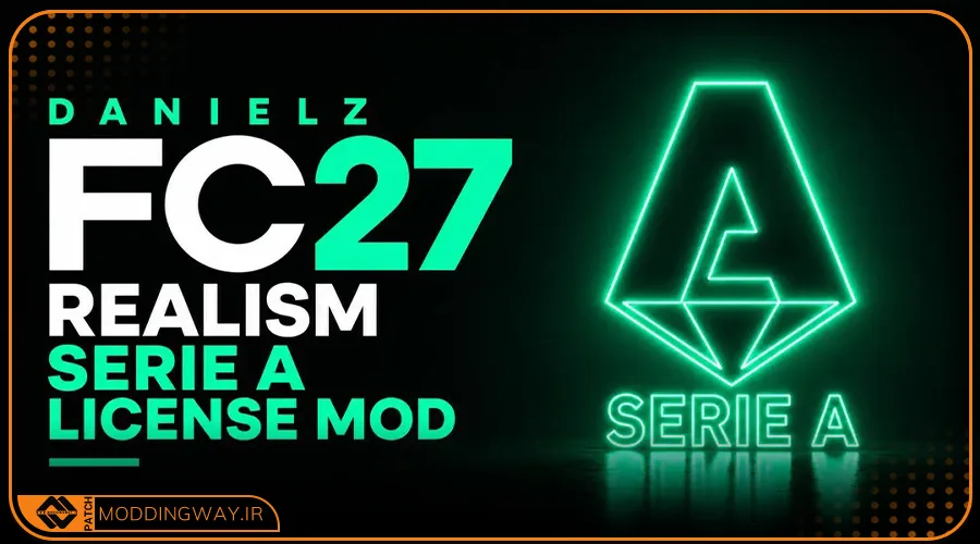 ماد آنلاکر Danielz Serie A License برای FC27