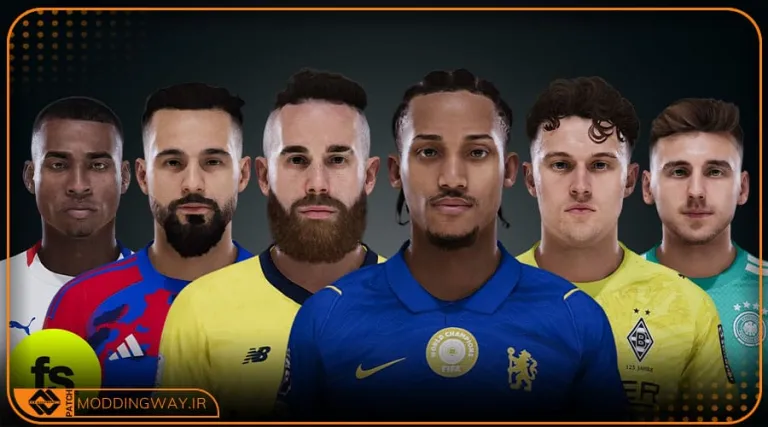 فیس پک Update Vol 234 برای PES 2021