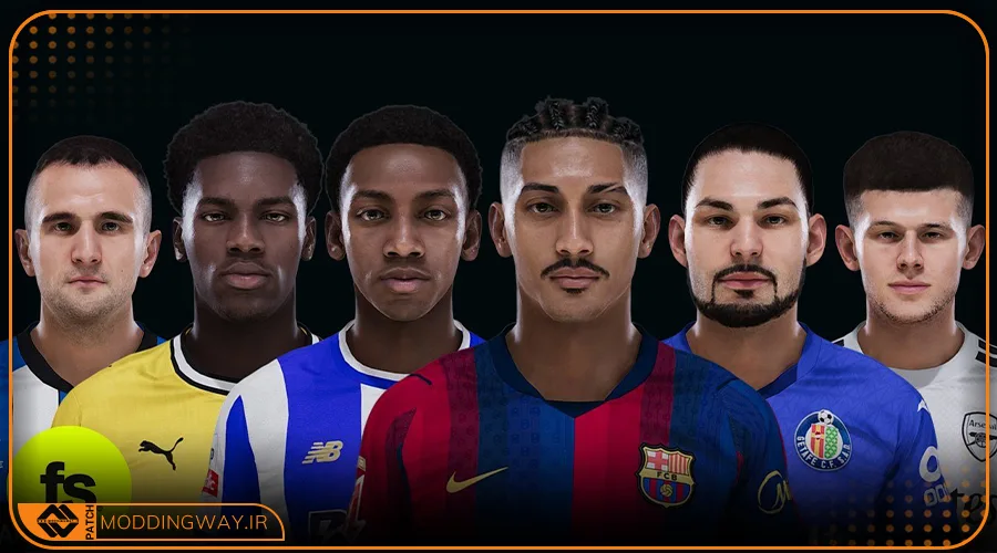 فیس پک Update Vol 231 برای PES 2021