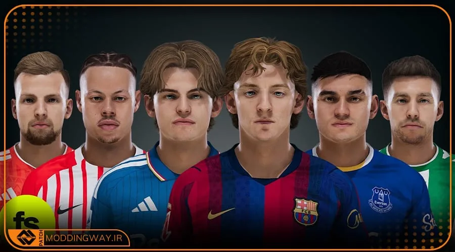 فیس پک Update Vol 238 برای PES 2021