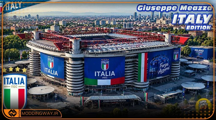 استادیوم Giuseppe Meazza 2026 برای PES 2021