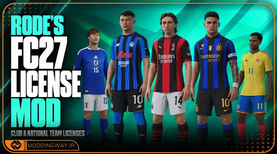 ماد آنلاکر Licensed Serie A برای FC27