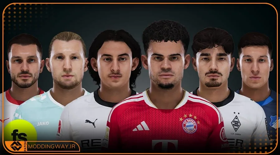 فیس پک Update Vol 241 برای PES 2021