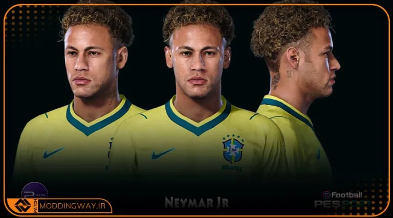 فیس Neymar Jr برای PES 2021 - آپدیت 12 مهر 1405