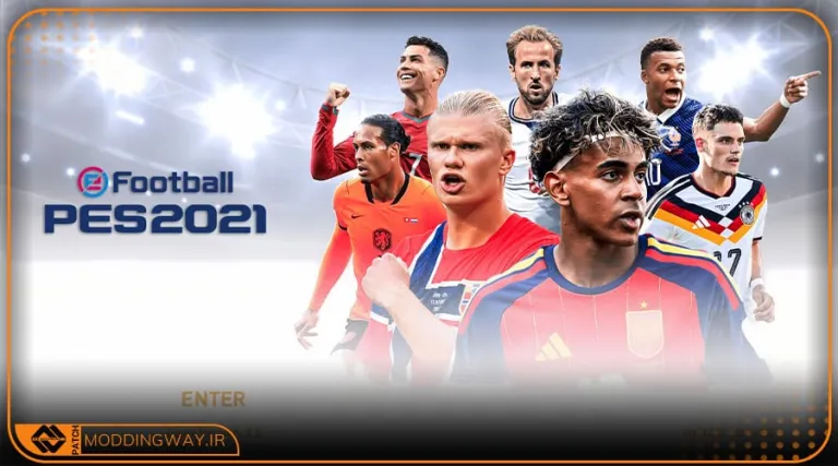 ماد گرافیکی UEFA Nations League 2026-27 برای PES 2021