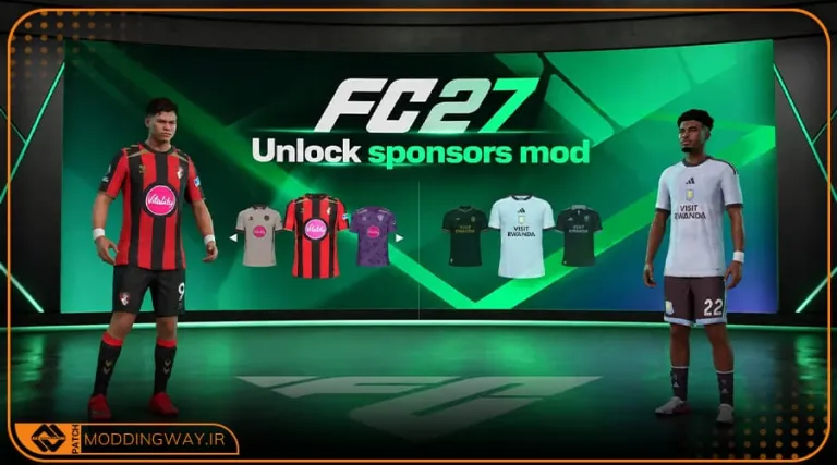 ماد آنلاکر Unlock Sponsors برای FC27