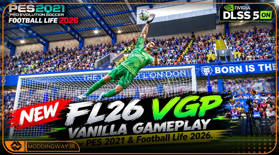 گیم پلی FL26 VGP Vanilla برای PES 2021