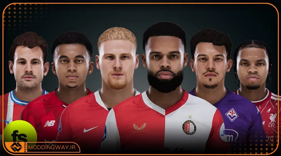 فیس پک Update Vol 233 برای PES 2021