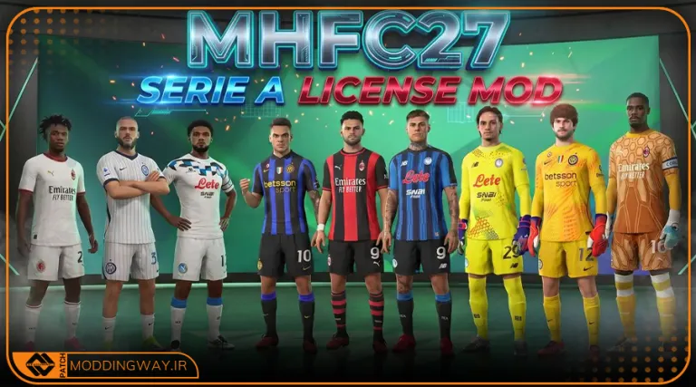 ماد آنلاکر Licensed Serie A برای FC27