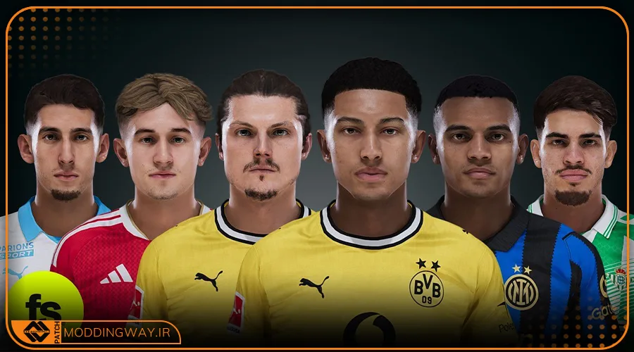 فیس پک Update Vol 232 برای PES 2021