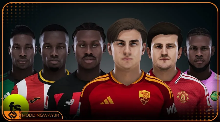 فیس پک Update Vol 240 برای PES 2021
