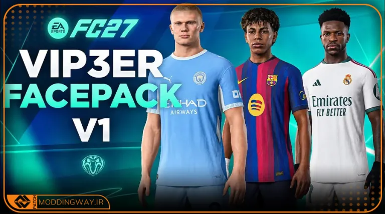 فیس پک ViP3eR برای FC27 - ورژن 1
