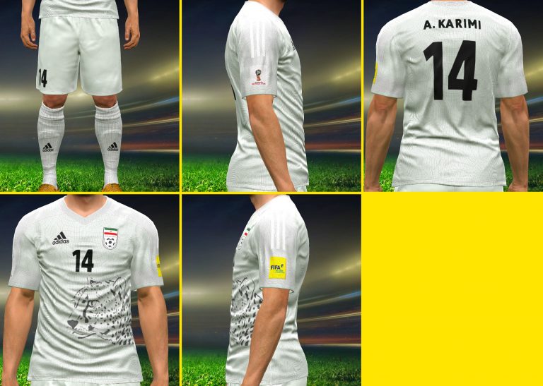 کیت تیم ملی ایران PES2018