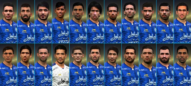 فیس پک استقلال در PES2018