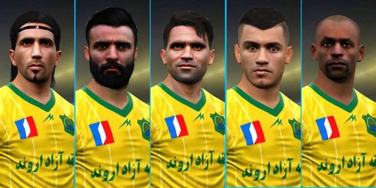 فیس پک تیم صنعت نفت ابادان PES2018