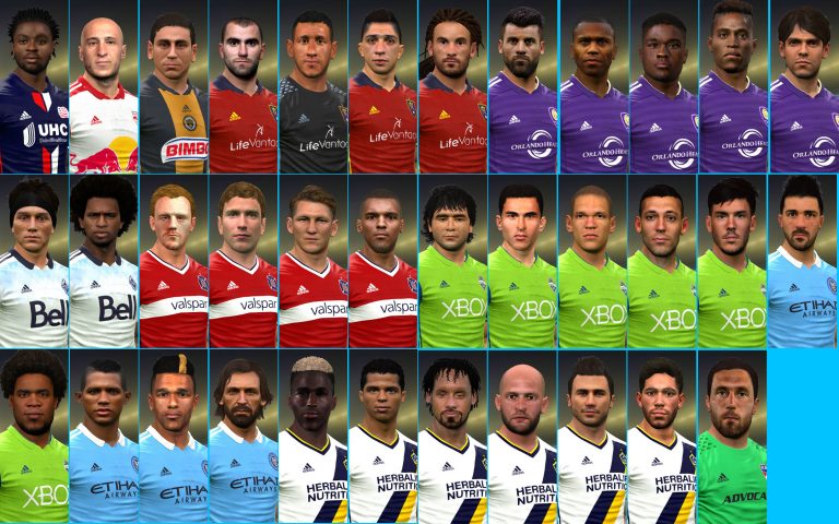 فیس پک لیگ ام ال اس PES2017
