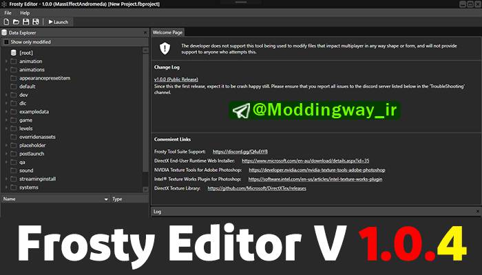 نرم افزار Frosty Editor V1.0.4 برای FIFA 18 (ابزار ادیتور فیفا 18)