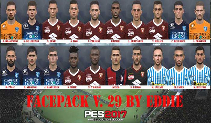 PES 2017 Facepack vol 37 by Eddie Facemaker ~