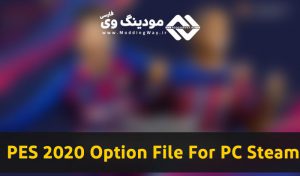 دانلود آپشن فایل برای PES 2020
