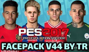 PES 2017 Facepack v44 by TR