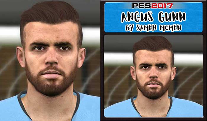 فیس Angus Gunn برای PES 2017