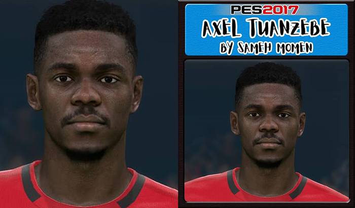 فیس Axel Tuanzebe برای PES 2017