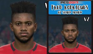 فیس Fred Rodrigues V2 برای PES 2017