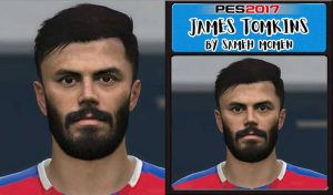 فیس James Tomkins برای PES 2017