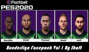فیس پک بوندسلیگا Vol 1 برای PES 2020