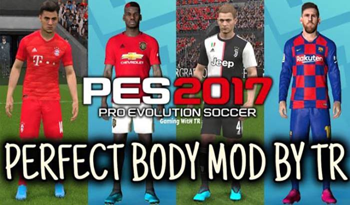 مود Perfect Body Kits برای PES 2017