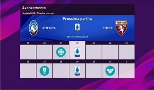 گرافیک مسترلیگ Serie A برای PES 2020
