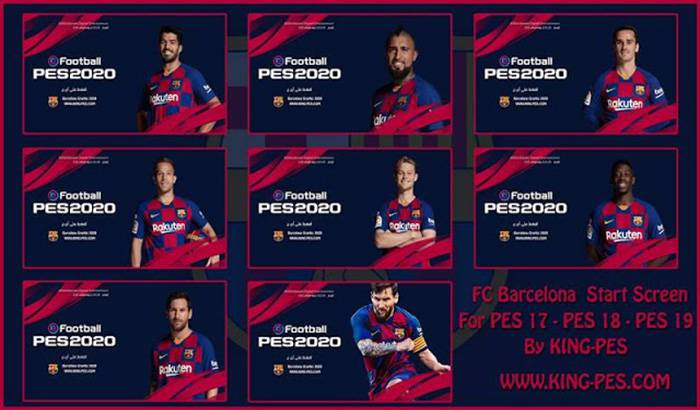 استارت اسکرین بارسلونا 2020 برای PES 2017