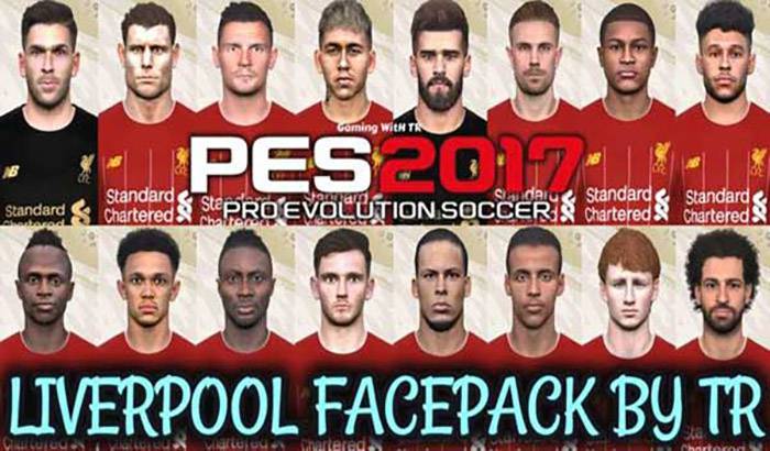 فیس پک لیورپول 2019/2020 برای PES 2017