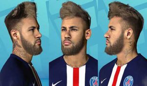 فیس Neymar با مدل موی جدید و تتو 2020