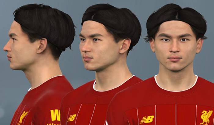 فیس Takumi Minamino برای PES 2017