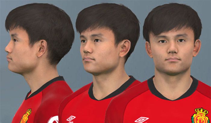 فیس Takefusa Kubo برای PES 2017