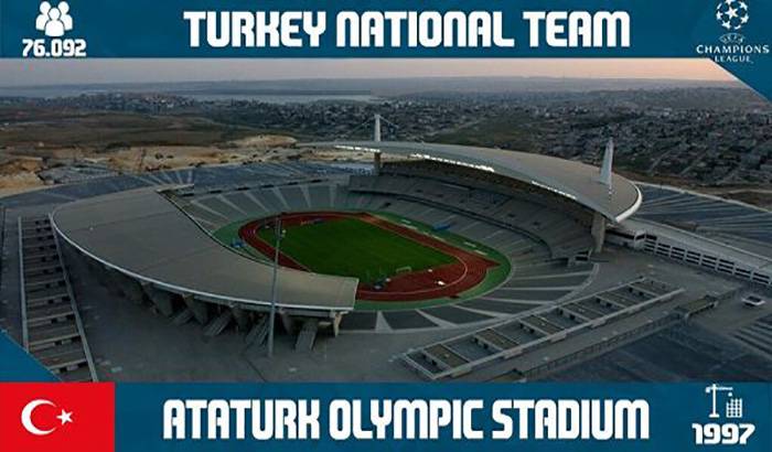 استادیوم Ataturk Olympic برای PES 2017
