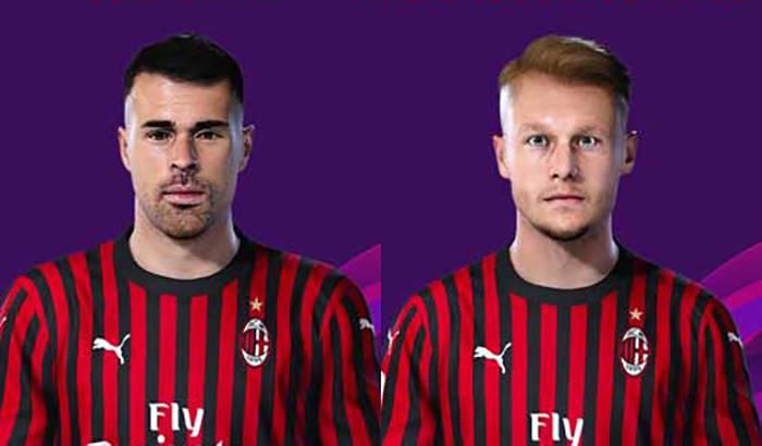 فیس Simon Kjaer و Andrea Petagna برای PES 2020