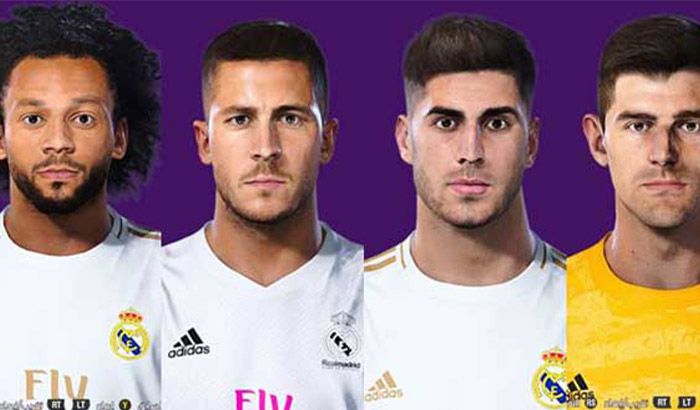 فیس پک Real Madrid برای PES 2020