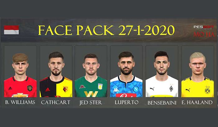 فیس پک NEW برای PES 2017