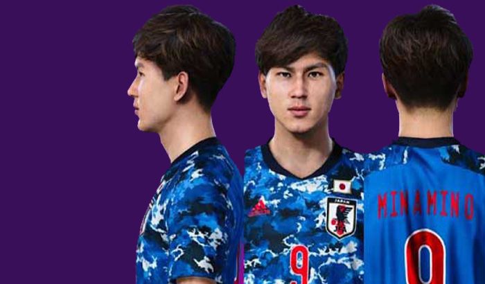 فیس Takumi Minamino برای PES 2020