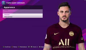 فیس Pablo Sarabia برای PES 2020