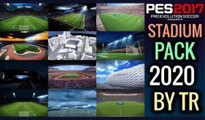 استادیوم پک 2020 برای PES 2017