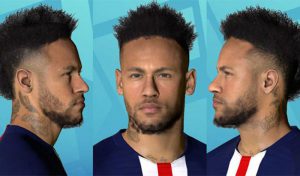 فیس Neymar تبدیل شده از FIFA 20 برای PES 2017