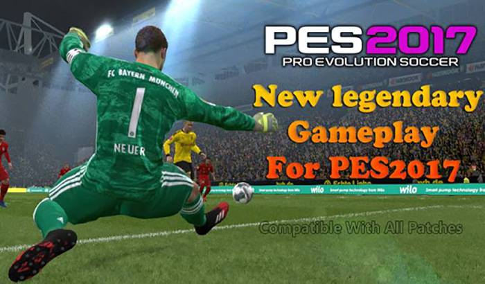 دانلود گیم پلی پچ legendary برای PES 2017