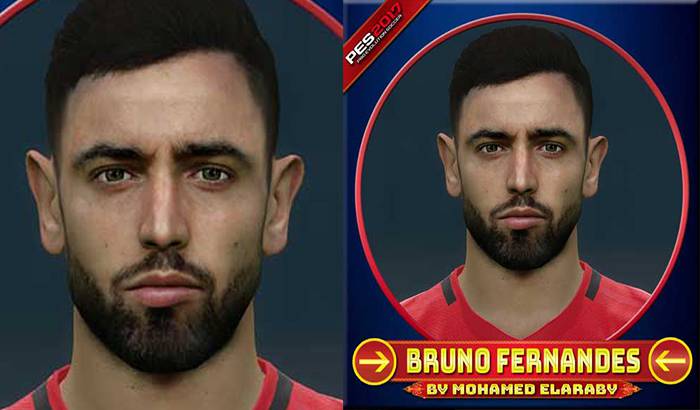 فیس برونو فرناندز برای PES 2017