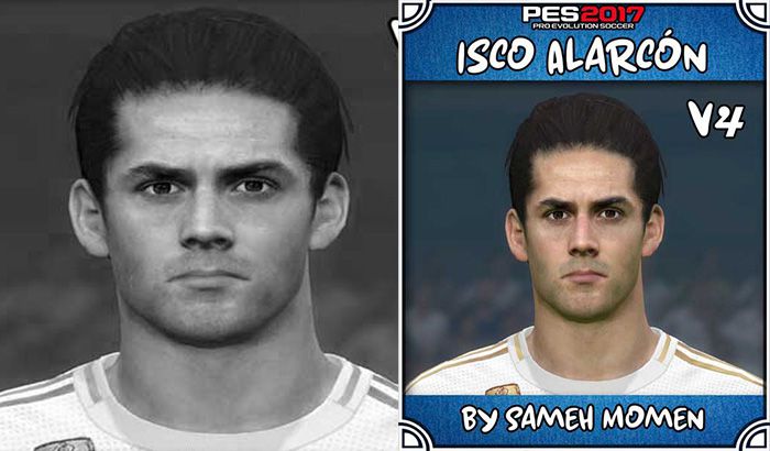 فیس و تتو Isco Alarcón v4