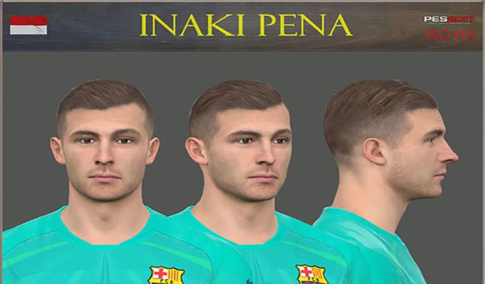 فیس Inaki Pena برای PES 2017