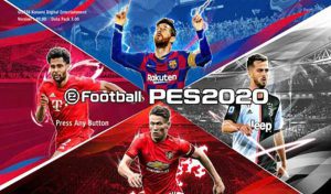 منو گرافیک PES 2020