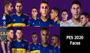 فیس پک Boca Juniors V3 برای PES 2020